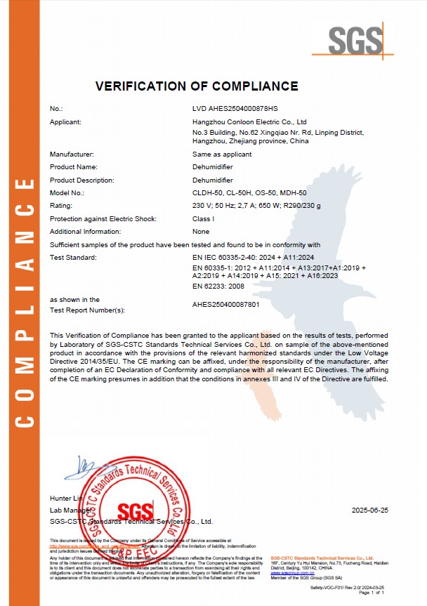 CERTIFICATE INDUSTRIAL WIFI